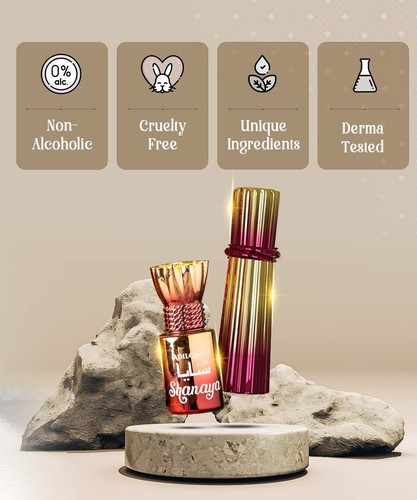 AdilQadri Shanaya Luxury Unisex Alcohol Free Long Lasting Attar Perfume 5.5ml - Picture 5 of 9