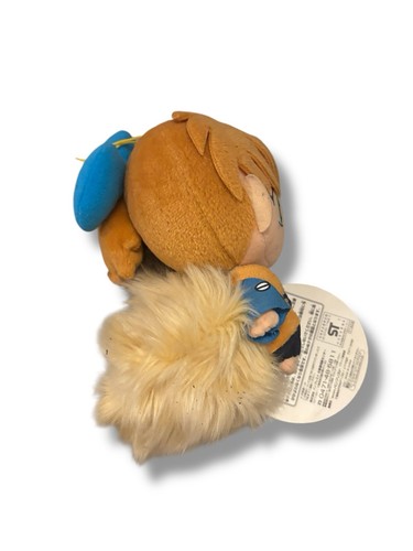 D2204C Shippo Inuyasha Banpresto 2001 Peluche 6" Peluche TAG Juguete Muñeca Japón - Imagen 3 de 4