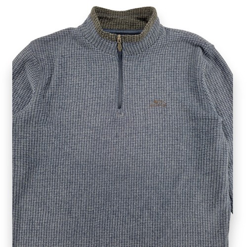 Weird Fish Herren Warmer Strickpullover Jacke Half-Zip in Gr. XL - Bild 2 von 6