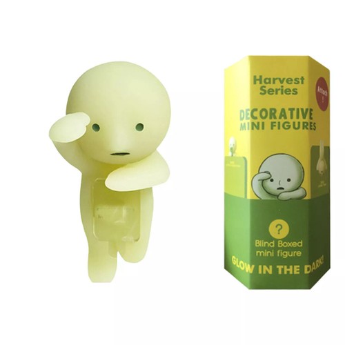 Linda Mini Figura Decorativa Smiski Hippers Brilla en la Oscuridad Juguete Caja Ciega DE - Imagen 8 de 30