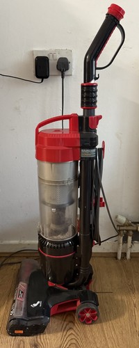 VAX Mach Air Revive Cyclonic Upright Vacuum Cleaner Hoover Red Working Well. - Picture 3 of 7