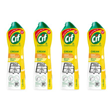 Cif Cream Cleaner Lemon 500ml Pack Of 4 4.87 per litre