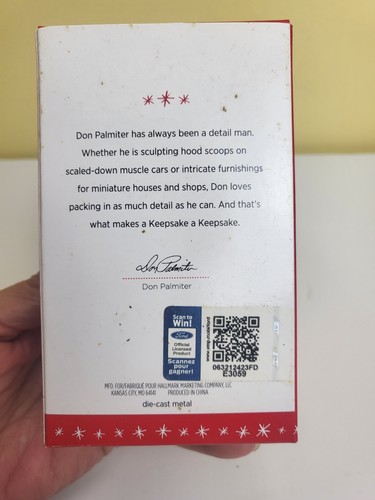 2016 Hallmark Andenken Ornament 1970 Ford Bronco All American Trucks Neu im Karton - Bild 5 von 13