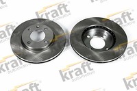 2X Kraft Automotive Bremsscheibe 6040110 FüR Vw Seat Audi Jetta Golf 19E 1G1 2 3