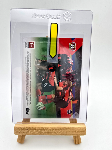 Topps Now Bundesliga Iker Bravo 21/22 Bayer Leverkusen RC Rookie Karte Sammeln - Bild 3 von 3