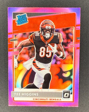TEE HIGGINS RC, 2020 DONRUSS OPTIC RATED ROOKIE, CINCINNATI Bengals 🏈