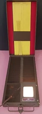 Vintage FODECO Viewer Slide File Model 155 *Tested* Works Metal Box w/ Handle