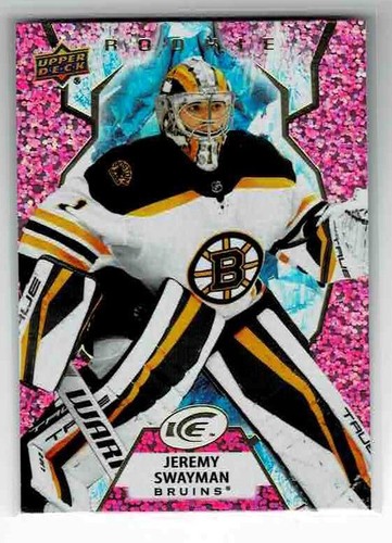 2021-22 Upper Deck ICE Hockey Lavender Parallel ROOKIE Jeremy Swayman #141 RC - Picture 1 of 1