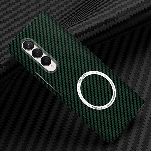 Für Samsung Galaxy Z Fold 3 4 5 6 Ultradünne Magnetische Kohlefaser Hülle Cover - Bild 17 von 24