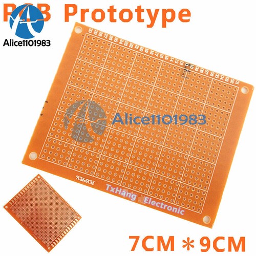 10 Stck. 7x9 cm Zum Selbermachen Prototyp Papier Leiterplatte fr4 Universal Board Prototyping Leiterplattenset - Bild 3 von 4