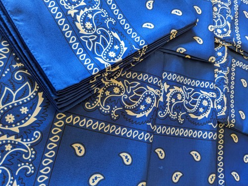 PAISLEY BANDANA PROTECCIÓN BUCAL DIADEMA ROPA PARA LA CABEZA ENVOLTURA BANDA BUFANDA CUELLO - Imagen 21 de 55