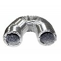 Tubo de aluminio sin aislar 127mm 10m  *