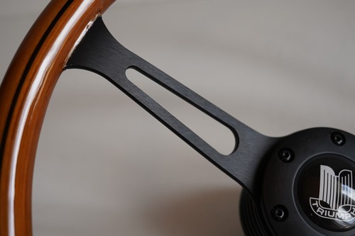 Steering Wheel fits For TRIUMPH Wood TR4 TR5 TR6 Erald GT6 Spitfire Mk2 Mk3 - Bild 10 von 10