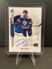2020-21 SP Authentic Liam Foudy Future Watch Auto Rookie /999 Columbus #192