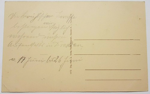 Ak: Dresden Brühlsche Terasse um 1918 - Bild 2 von 2