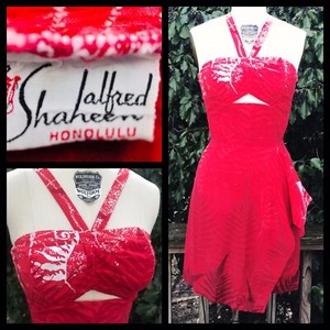 1950s sarong dress