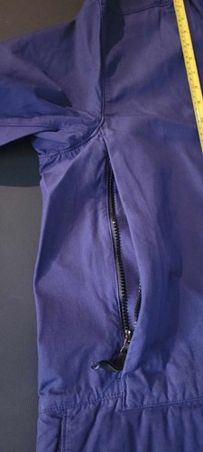 STONE ISLAND COTTON NYLON BATAVIA TRENCH COAT BLUE SUPREME 761570333 JACKET XXL - Picture 17 of 18