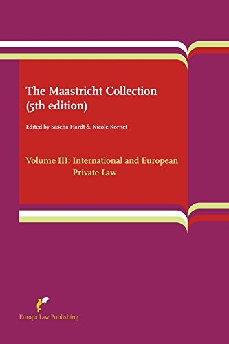 The Maastricht Collection Volume III: International and European Private Law, , - Picture 1 of 1