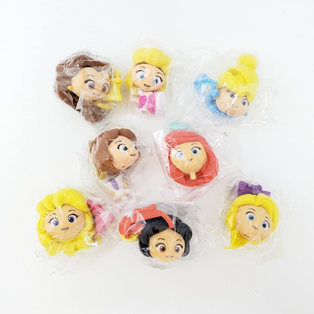 Disney Princess 3D Puzzle Erasers Complete Set of 8 New + Loose eBay