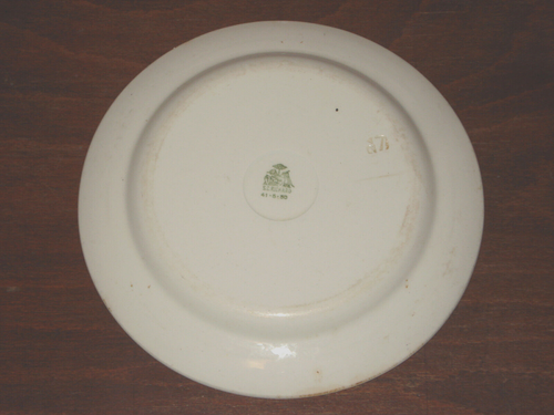 piatto di ceramica antico vintage S C RICHARD GINORI in stile FLORIO liberty - Imagen 14 de 19