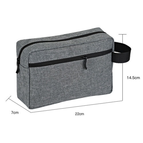 Travel Men's Cosmetic Bag Waterproof Toiletry Bag Handbag Organizer Makeup Case - Picture 6 of 18