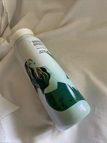 Starbucks 20 Oz Mermaid Trinkflasche doppelwandig Edelstahl weiß & grün - Bild 1 von 7