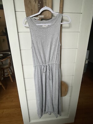 Lou & Grey Light Heather Gray Jersey Knit Comfy Maxi Tank Dress Small | eBay Lou & Grey Light Heather Gray Jersey Knit Comfy Maxi Tank Dress Small | eBay