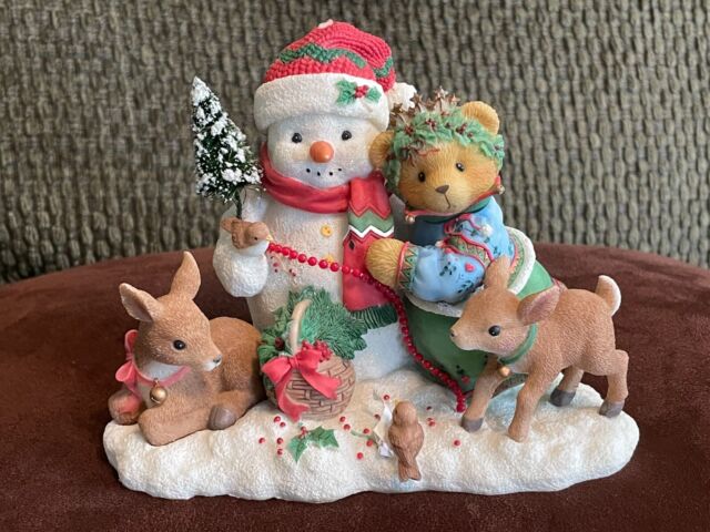 Cherished Teddies Winter-Themed "Star" in perfect condition #9H9 865 Cherished Teddies Winter-Themed "Star" in perfect condition #9H9 865