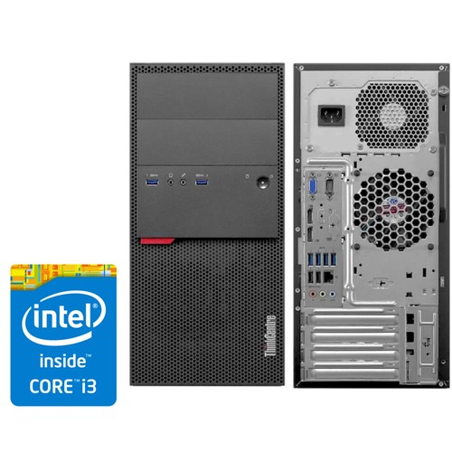 Lenovo ThinkCentre M800 Tower i3-6100 (3.7GHz) 4 GB - 2x500 GB HDD Ohne System - Bild 1 von 4
