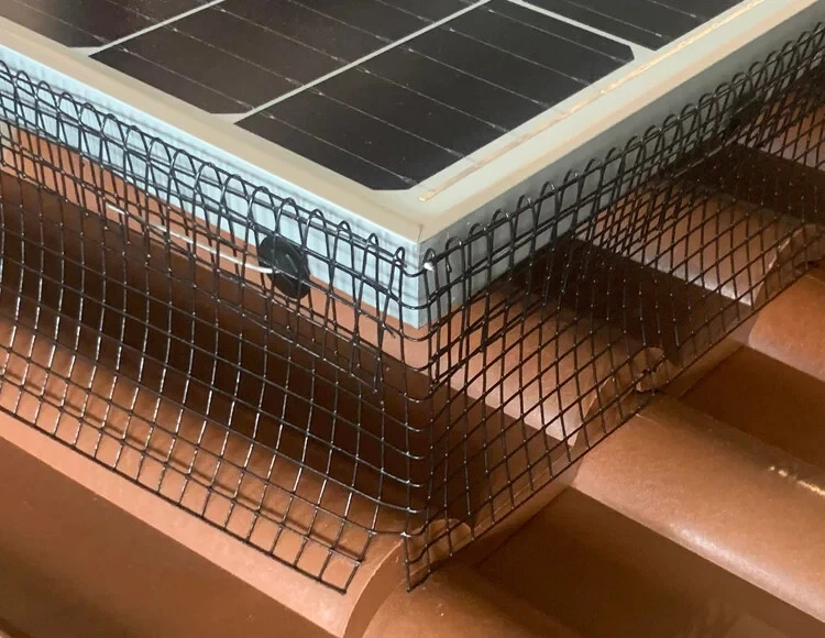 Taubenschutz Solaranlagengitter Solar Photovoltaik gegen Vögel Marder 30 Meter