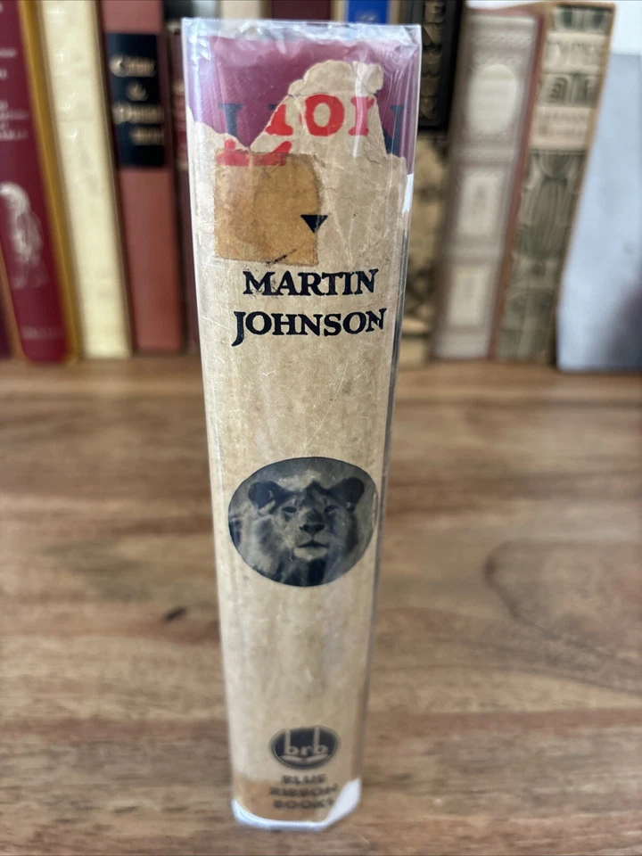 Lion: African Adventure with the King of Beasts- Martin Johnson 1931 1st ed. 5th Foto 3 de 4