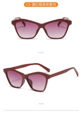 NEW Women's polarized sunglasses fashionable retro glasses UV resistant 62659-3
