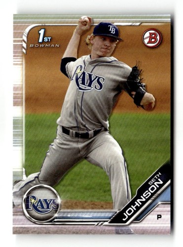 2019 Bowman Draft - #BD-90 Seth Johnson  - Picture 1 of 2