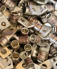 Panduit LCAX2-14-E  Copper Compression Lug 1 Hole  Brown Die P33 10 2 Str/Flex