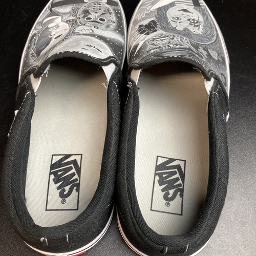 vans mens 9.5 custom Hand painted Halloween chucky freddy jason Micheal myers - Picture 7 of 12