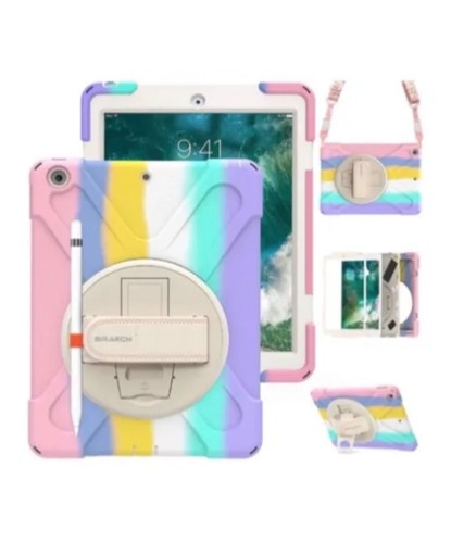 BRAECN iPAD CASE 6th/5th GENERATION RUGGED KIDS FRIENDLY CASE WITH PENCIL HOLDER - Photo 20/20