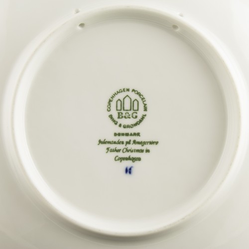 ROYAL COPENHAGEN BING&GRONDAHL PIATTO DI NATALE 1993 ORIGINALE PORCELLANA PRIMA - Imagen 4 de 4