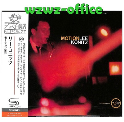 Lee Konitz Jazz SEALED BRAND NEW CD(SHM-CD) ''Motion'' 2 Bonus Tracks OBI E