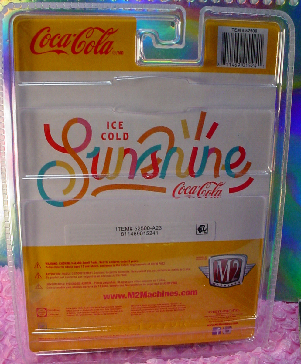 M2 Sunshine Coca-Cola 1973 GMC JIMMY SIERRA ∞Yellow/White
