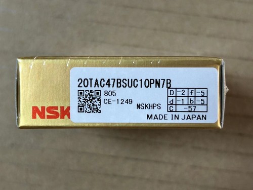 NSK 20TAC47BSUC10PN7B KUGEL SUPER PRÄZISIONSSCHRAUBEN 20×47×15mm - Bild 1 von 4