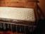 bed frame and mattress