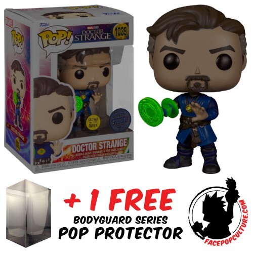FUNKO POP VINYL MARVEL DR STRANGE - DOCTOR STRANGE GLOW #1039 EXCLUSIVE - Picture 2 of 2