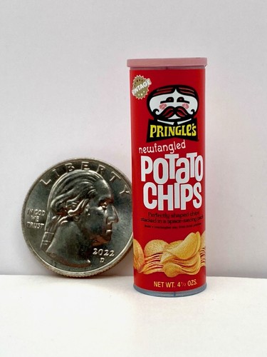 Retro 2 Mini Marcas Retro Retro Pringles Metálicos y Reg Potato Chips Zuru - Imagen 4 de 5
