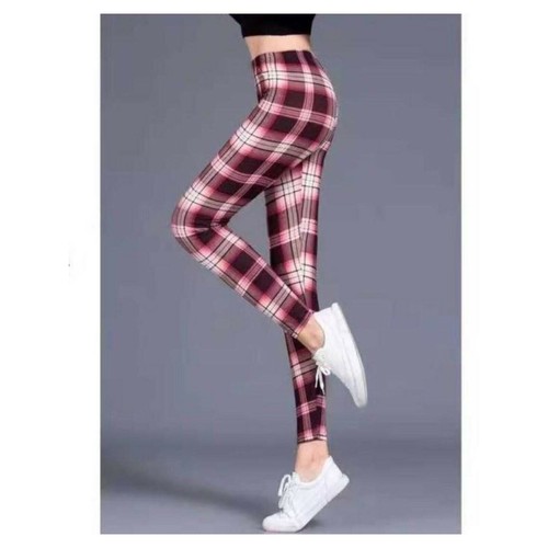 Women Ladies Printed Leggings Full Length Stretchy Trouser Casual Pants Jeggings - Picture 21 of 102