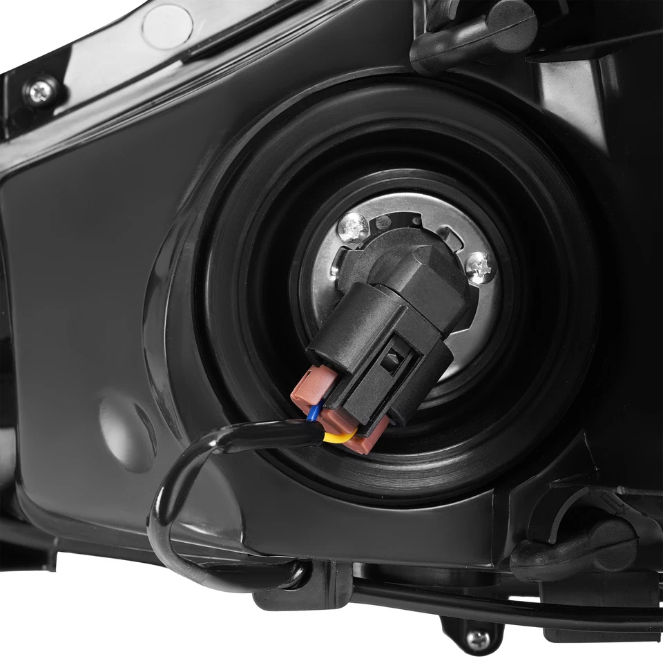 Faro proyector negro con bombillas lado pasajero derecho para Mazda 3 2014-2016 Foto 3 de 4