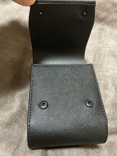 TUDOR Watch Leather Black Pouch / Case - Picture 6 of 12