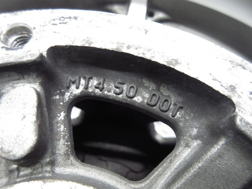 2007 07-10 Yamaha VSTAR 1300 Tourer XVS1300A Rear Wheel Rim 16x4.5 Straight True - Picture 2 of 11