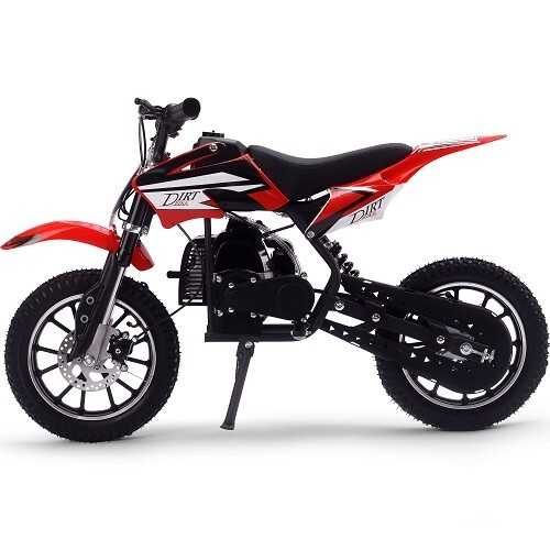 MotoTec Big Alien 50cc 2-Stroke Kids Gas Dirt Bike - Picture 29 of 30
