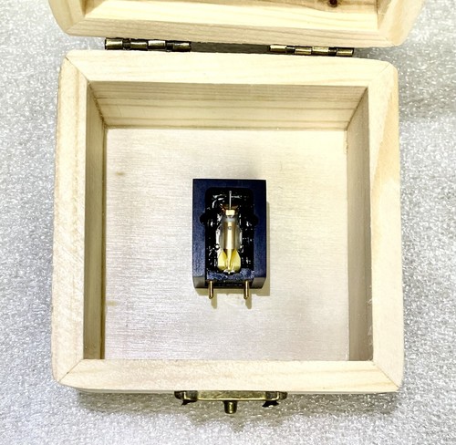 Denon DL-103 LCII Cartridge in Germany made Stanley Engineering EBONY wood body - Picture 2 of 12