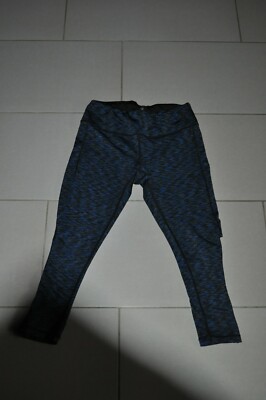 Velocity Leggings/Trainingshose Damen  Gr M  Farbe schwarz/blau